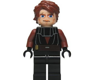 LEGO Anakin Skywalker с Голям очи и Reddish кафяво Обятия Минифигурка