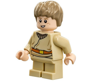 LEGO Anakin Skywalker с Къси крака и Колан с Gold Buckle и Pouches Минифигурка