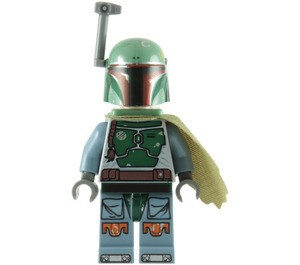 LEGO Boba Fett с Olive зелено Pauldron и Сив Ръце Минифигурка