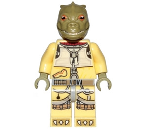 LEGO Bossk с Olive зелено Глава Минифигурка