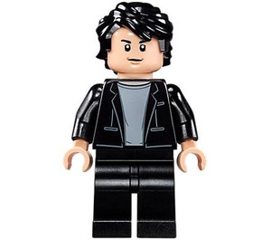 LEGO Bruce Banner с Черно Крака Минифигурка