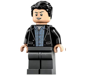 LEGO Bruce Banner с Сив Крака Минифигурка