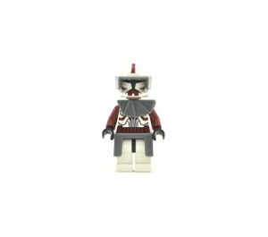 LEGO Commander Fox с Сив Козирка, Pauldron и Kama Минифигурка