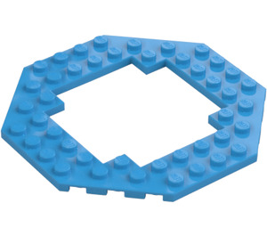 LEGO Плоча 10 x 10 Octagonal с Open Център (6063 / 29159)