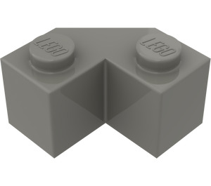 LEGO Тъмно каменно сиво Тухла 2 x 2 Facet (87620)