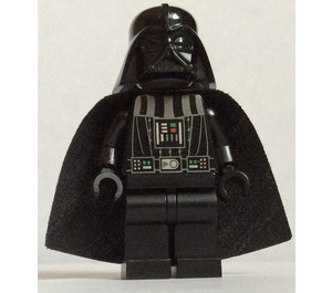 LEGO Darth Vader с Medium Stone Сив Глава Минифигурка