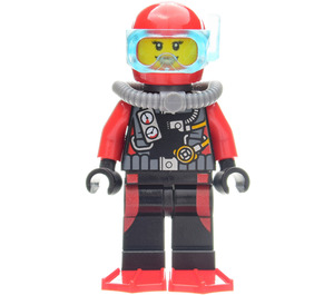 LEGO Deep Sea Женски пол Diver Минифигурка