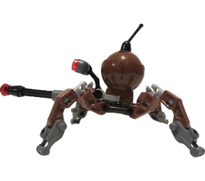 LEGO Джудже Паяк Droid с Reddish кафяво Dome Минифигурка