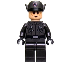 LEGO First Order Officer с Pearl Dark Сив Uniform  Минифигурка