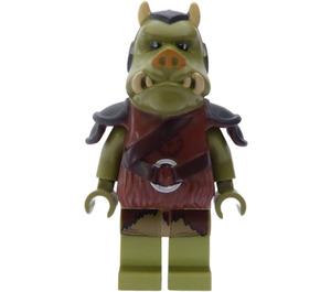 LEGO Gamorrean Пазач (Olive зелено) Минифигурка