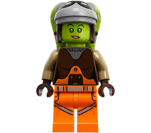 LEGO Hera Syndulla с Сив Каска Минифигурка