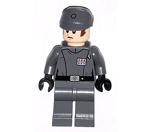 LEGO Imperial Officer с Шапка с козирка с 3 червен и Син Tiles Минифигурка