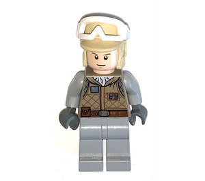 LEGO Luke Skywalker с Hoth Облекло с тен Каска Минифигурка