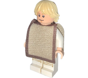 LEGO Luke Skywalker с Tatooine Облекло с Бяло Крака и Poncho Минифигурка