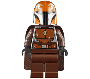 LEGO Mandalorian Tribe Warrior с Тъмно оранжево Каска Минифигурка