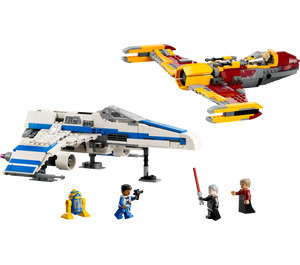 LEGO New Republic E-wing vs. Shin Hati's Starfighter 75364