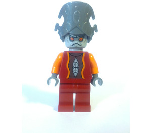 LEGO Nute Gunray с Тъмно червено Облекло Минифигурка