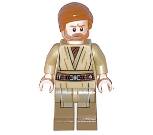 LEGO Obi-Wan Kenobi с Тъмен тен Printed Крака Минифигурка