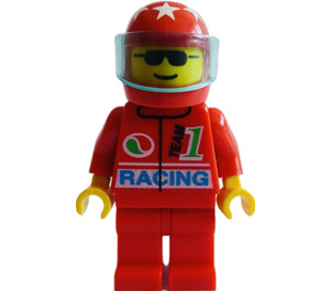 LEGO Octan Racing Team 1 Шофьор с Каска Минифигурка