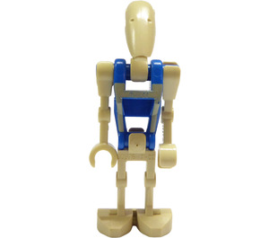 LEGO Пилот Battle Droid с Син Торс с тен Insignia и Права ръка Минифигурка