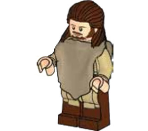 LEGO Qui-Gon Jinn с Poncho Минифигурка