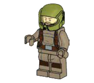 LEGO Resistance Trooper с Olive зелено Каска и Utility Belts Минифигурка