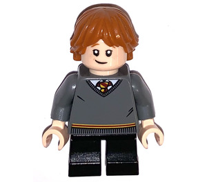 LEGO Ron Weasley с Сив Джъмпър и Черно Панталони Минифигурка