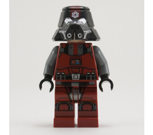 LEGO Sith Trooper с Тъмно червено Броня Минифигурка