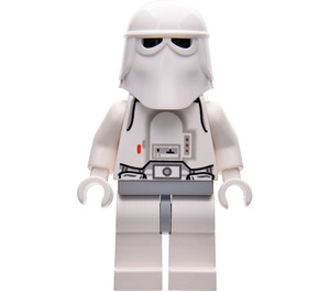 LEGO Snowtrooper с Черно Глава и Medium Stone Сив бедрата с Бяло Ръце Минифигурка