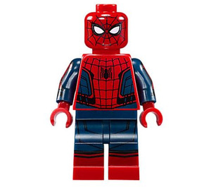 LEGO Spider-човек с Dark Син Крака и Широка червен Гръден кош Минифигурка