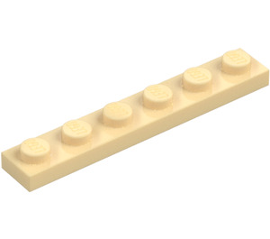 LEGO тен Плоча 1 x 6 (3666)