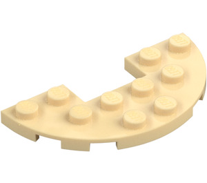 LEGO Плоча 3 x 6 Кръгъл Наполовина кръг с Отрязвам (18646)