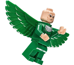 LEGO Vulture с зелено Костюм и Крила Минифигурка