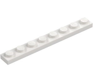 LEGO Бяло Плоча 1 x 8 (3460)