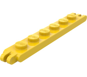 LEGO Панта Плоча 1 x 6 с 2 и 3 пънчета На Ends (4504)