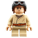 LEGO Anakin Skywalker с Къси крака и Авиатор Шапка Минифигурка