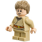 LEGO Anakin Skywalker с Къси крака и Колан с Gold Buckle и Pouches Минифигурка