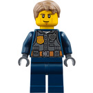 LEGO Chase McCain с Dark Син Uniform Минифигурка