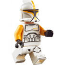 LEGO Clone Trooper Commander с Bright Светлина портокал Обятия Минифигурка