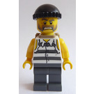 LEGO криминален с Striped Риза Минифигурка