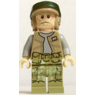 LEGO Endor Rebel Trooper с Olive зелено Крака Минифигурка