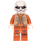 LEGO Ezra Bridger с Тъмен тен Жилетка и Каска Минифигурка