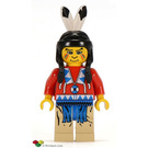 LEGO Indian червен Риза Минифигурка