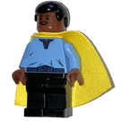 LEGO Lando Calrissian с Жълто и Bright Светлина Син нос Минифигурка