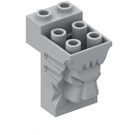 LEGO Тухла 2 x 3 x 3 с лъв's Глава Carving и Отрязвам (30274 / 69234)