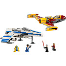 LEGO New Republic E-wing vs. Shin Hati's Starfighter 75364