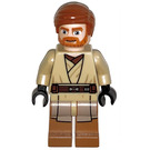 LEGO Obi-Wan Kenobi с Medium Dark Плът Крака Минифигурка