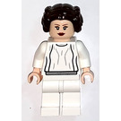 LEGO принцеса Leia Organa с Бяло Облекло Минифигурка