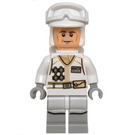 LEGO Rebel Trooper (Hoth) с Бяло Uniform и Cheek Lines Минифигурка