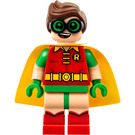 LEGO Robin с зелено Очила и Laughing / Scared Expressions  Минифигурка